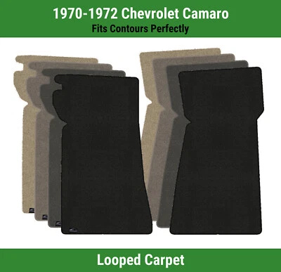 Alfombrillas Lloyd Classic Loop de primera fila para Chevrolet Camaro 1970-1972  Foto 1 de 4