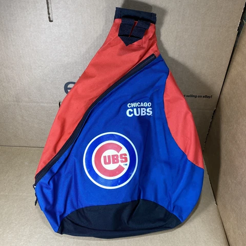 MLB Genuine Merchandise Chicago Cubs Sling Shoulder Bag Backpack Adults 2014 Vtg Cover