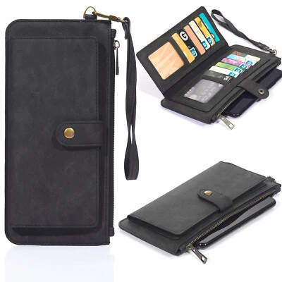Cell Phone Carrying Pouch Wallets Case cover for iPhone 6s/7/8 Plus XS XR 11 Pro - Image 1 of 4