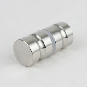 Glass Shower Bathroom Door Handle knob Stainless 1hole - Picture 1 of 4