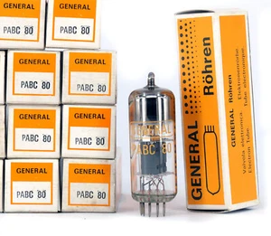 ONE PABC80/9AK8 GENERAL NOS Tube Röhre Lampe Valvola Valvula Valve 진공관 真空管 电子管 - Picture 1 of 2
