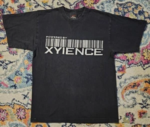 Powered by Xyience UFC Negro Cuello Redondo Mangas Cortas CH Gold Series MEDIANO - Imagen 1 de 6