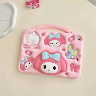 Rotating Stand Silicone Case Cover For iPad Air 10.2 10.5 10.9 9.7 mini Pro 11  - Image 1 of 4