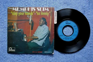 MEMPHIS SLIM / SP (Promo-Antar) FONTANA 6832 016 (Label 1) / BIEM 1971 (F) - Picture 1 of 2