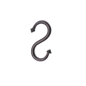 Utensilio de cocina de hierro forjado a mano de 2,5" gancho herramienta garaje colgador de ropa - Imagen 1 de 3