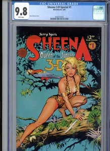 Sheena 3-D Special #1 1985 Blackhorne CGC 9.8 White - Picture 1 of 3