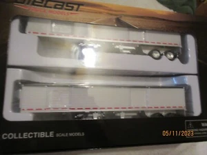 Remolque diecast 1/50 modelo grano solo coleccionable paquete de 2 nuevo en caja - Imagen 1 de 6