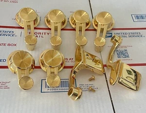 1961-1964 Impala 24k Gold Plated Window Crank And Interior Handles Set - Picture 1 of 1