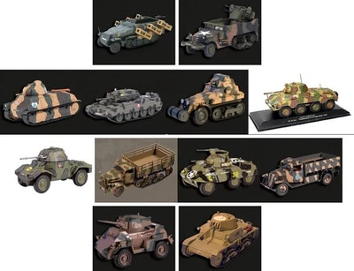 MODELLINO Die Cast TANK Veicolo Militare 1:43 CARRO ARMATO Metal Model EAGLEMOSS - Immagine 1 di 4