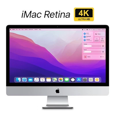 2019 Apple iMac 21.5"  3.6GHz i3 16GB Ram 500GB SSD Retina 4K 4096 x 2304 - Image 1 of 4