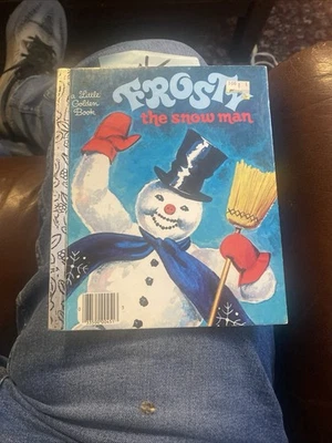 VINTAGE 1979 Frosty The Snowman a Little Golden Book Hardcover EXCELLENT - Image 1 of 4