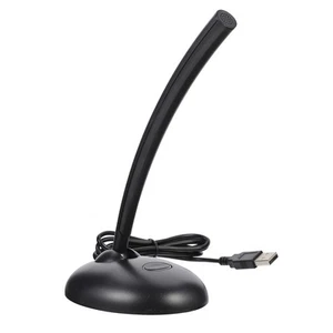 Microphone col de cygne accessoire informatique microphone d'enregistrement microphone de jeu - Photo 1/12
