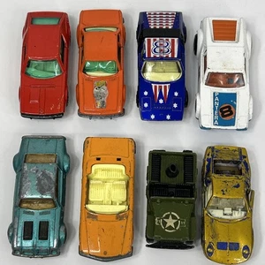 Vtg Matchbox Superfast Series Lot Mercedes BMW Pontiac Firebird Lamborghini - Imagen 1 de 8
