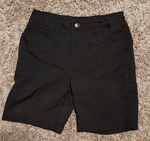 Under Armour Performance Shorts Black Boys Size 4 EUC - Picture 1 of 2
