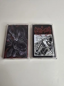 2x Leviathan Tapes Cassette Black Metal - Picture 1 of 2