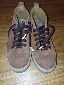 Natural World Leather Boots Sneakers Anya Tan Size 36 - Picture 1 of 12