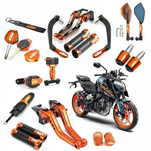 Für KTM DUKE RC125 200 390 2023 Kupplungs-Brems-Hebel Lenker Lenkerende Brandneu - Picture 1 of 12