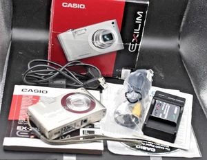 Casio Exilim EX-Z100 Digital Camera Boxed 10.1MP 4× Zoom – MInt + Extras - Picture 1 of 8