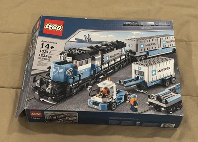 Lego 10219 Maersk Tren Contenedor - Usado en caja Foto 1 de 3