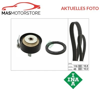 ZAHNRIEMENSATZ SET KIT INA 530 0961 10 P FÜR FORD FIESTA VII,FIESTA VI - Image 1 of 4