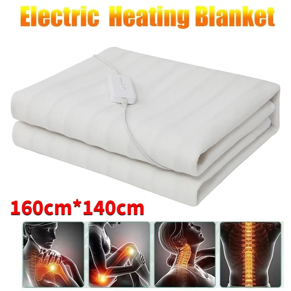NEW Silentnight Winter Warmer Electric Blanket Heated Under Blanket Fast Heat Up