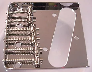ELEKTRO GITARRENSTEG T STYLE CHROM für PU EDGED - Bild 1 von 4
