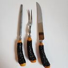 Vintage B. Thomas & Co. Sheffield, England Carving Set Knife Fork Sharpener
