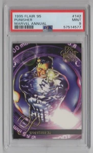 1995 Flair '95 Marvel Annual #142 Punisher - PSA 9 MINT - Bild 1 von 2