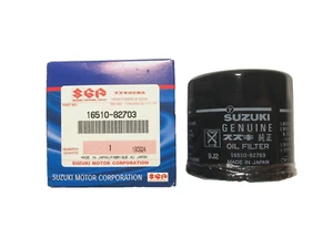 Filtro de aceite fueraborda Suzuki cuatro tiempos 16510-82703 60 hp 70 hp 140 hp - NUEVO OEM - Imagen 1 de 5