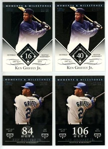 Ken Griffey Jr. 2007 Topps Moments and Milestones NERO #/29 - Scegli tu! - Foto 1 di 15