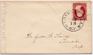 #26A-3 Cents 1857, 22R10e, recut right inner frame line, early impression, 1857 - Picture 1 of 1