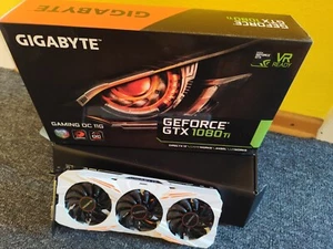GIGABYTE NVIDIA GeForce GTX 1080 TI Gaming OC 11GB GDDR5X Grafikkarte... - Bild 1 von 4