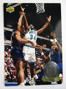 Carte NBA Upper Deck 1993-94 Isaiah Rider Minnesota Timberwolves Rookie #RS3 - Imagen 1 de 2
