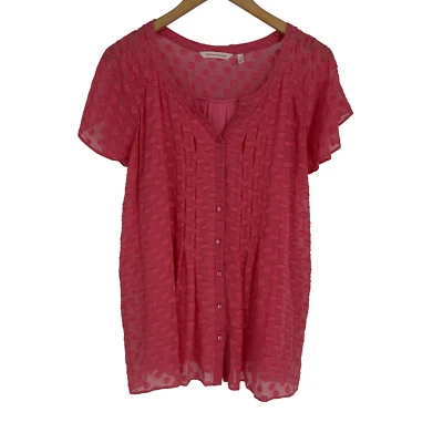 Top túnica semi transparente Soft Surroundings para mujer L mezcla de seda brillante resort crucero Foto 1 de 4