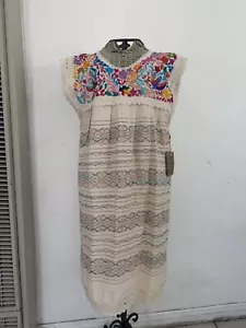 Hand Embroidered Oaxacan Dress - Picture 1 of 6
