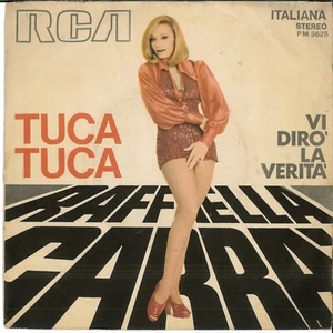 RAFFAELLA CARRA' TUCA TUCA DISCO VINILE 45 GIRI 7 " - Picture 1 of 2