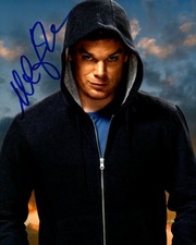 MICHAEL C HALL signed Autogramm 20x25cm DEXTER In Person autograph COA MICHAEL C HALL signed Autogramm 20x25cm DEXTER In Person autograph COA