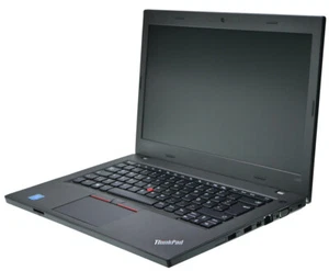 Lenovo ThinkPad L460 Notebook | 14 Zoll IPS HD | 8GB | 128GB SSD | Web Cam | W10 - Bild 1 von 9