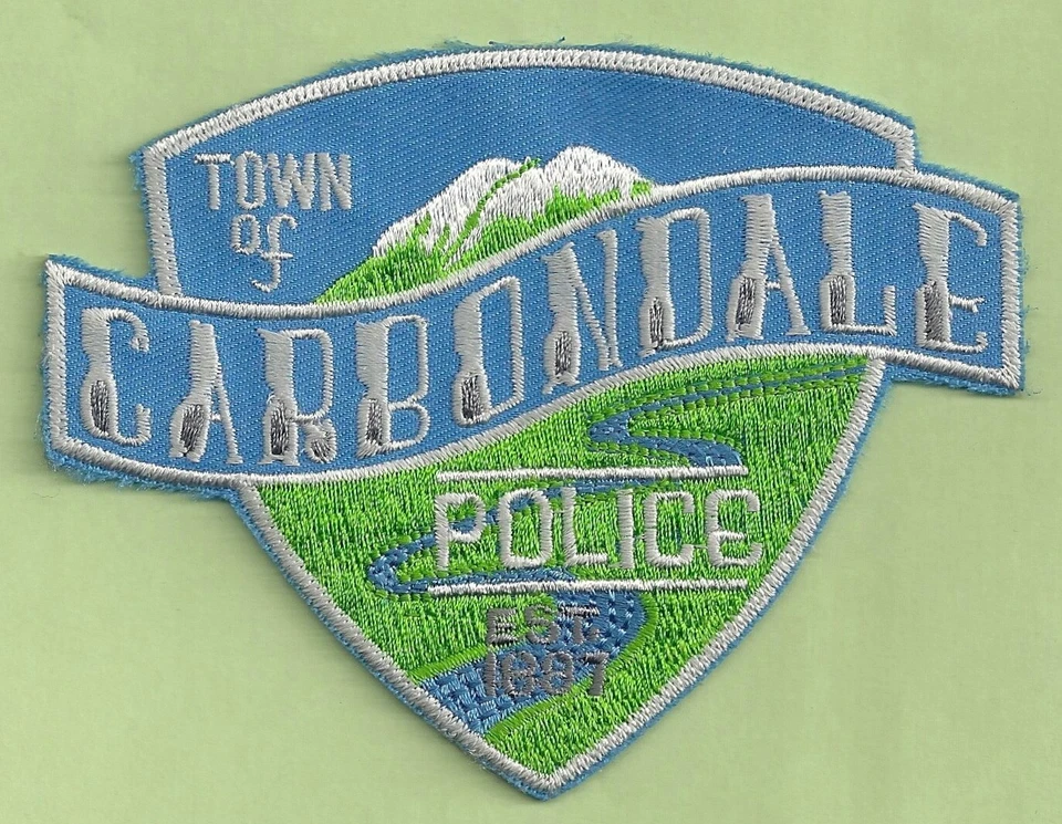 PARCHE HOMBRO POLICÍA CARBONDALE COLORADO Foto 1 de 1