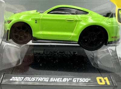 Muscle Machines 2020 Shelby GT 500 Model O1 Die-Cast 1:64 Scale (Brand New) - Image 1 of 4