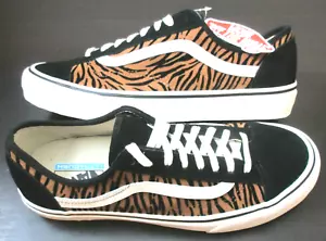 Vans Women's Style 36 Decon Sf Animal Stripes shoes Black Marshmallow Size 6 - Picture 1 of 5