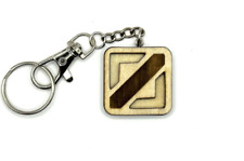 League of Legends Mid Lane basswood  Keychain Gaming Double sided CANADA