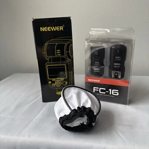 Neewer NW 670 TTL Flash Speelite For Canon Camera With Wireless Trigger - Picture 1 of 10