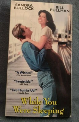 While you were sleeping  Sandra Bullock   Bill Pullman  VHS  Video  - Image 1 of 2