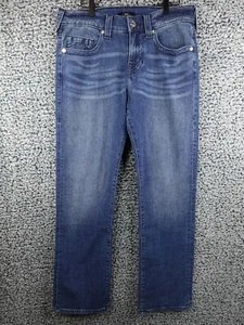 True Religion Ricky SN Relaxed Straight Men's Jeans Size 32 32x34 Medium Wash - Picture 1 of 18