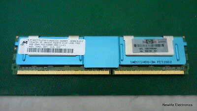 HP Hewlett Packard Enterprise 416473-001 4GB DDR2 667MHz ECC memory module. - Image 1 of 3