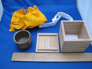 TAZA DE CERÁMICA FINA JAPONESA BIZEN - NORIMATSU SHUNKO - con CAJA DE MADERA Y PAPEL - Imagen 1 de 10