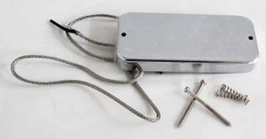 Thunderbird Bass Pickup Vintage Style for Gibson,Chrome/Nickel - Picture 1 of 10