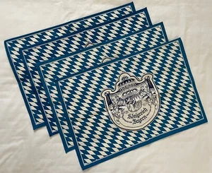 Baviera, Germania Tovagliette in cotone, 17x11, Oktoberfest, set di 4 - Foto 1 di 4