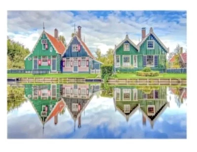 NEW. Lakeside Homes Cross Stitch KIT. - Image 1 of 4